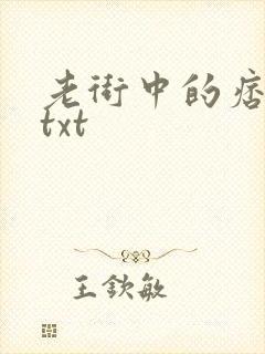 老街中的痞子 txt封面