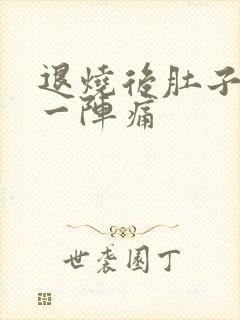 退烧后肚子一阵一阵痛