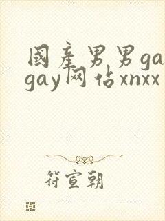 国产男男gaygay网站xnxx