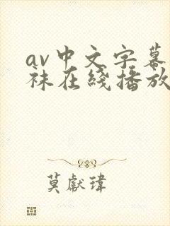 av中文字幕丝袜在线播放