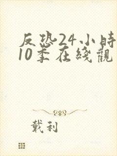 反恐24小时第10季在线观看