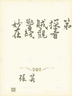 妙警贼探第二季在线观看