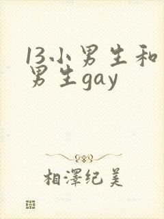 13小男生和小男生gay