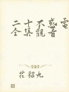 二十不惑电视剧全集观看