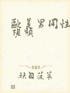 欧美男同性互插视频