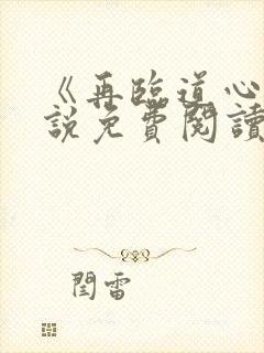 《再临道心》小说免费阅读