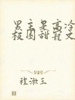 男主是高冷校草校园甜宠文