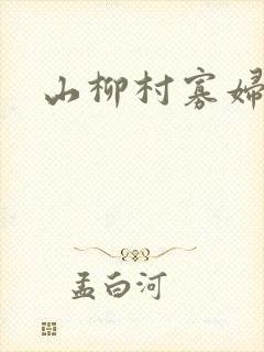 山柳村寡妇情史