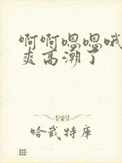 啊啊嗯嗯哦哦好爽高潮了