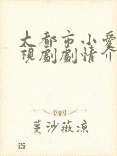 大都市小爱情电视剧剧情介绍全集