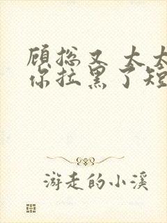 顾总又 太太把你拉黑了短剧