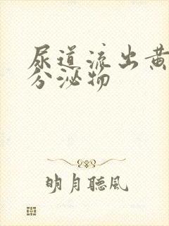 尿道流出黄绿色分泌物