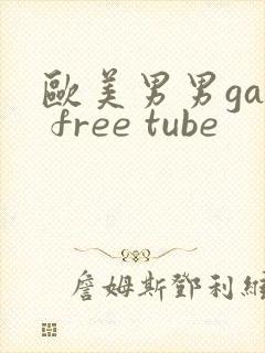 欧美男男gay free tube