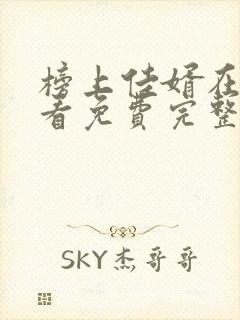 榜上佳婿在线观看免费完整版