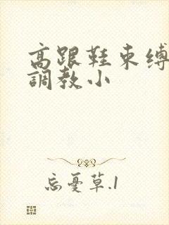 高跟鞋束缚跳蛋调教小