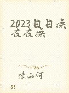 2023日日操夜夜操封面