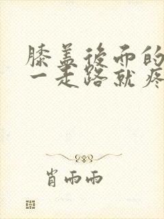 膝盖后面的腿窝一走路就疼