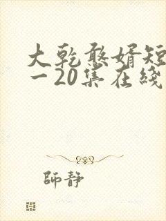 大乾憨婿短剧1一20集在线看