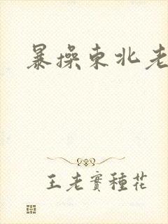 暴操东北老女人