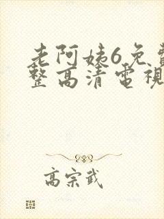 老阿姨6免费完整高清电视剧