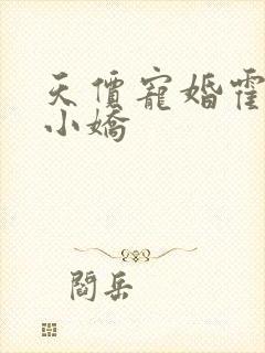 天价宠婚霍总的小娇