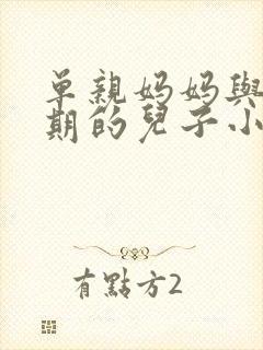 单亲妈妈与青春期的儿子小说