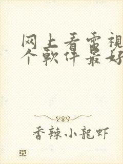 网上看电视剧哪个软件最好免费