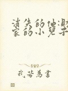 消失的他:财阀家的小儿子