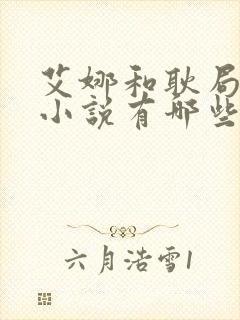 艾娜和耿局长的小说有哪些