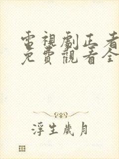 电视剧正者无敌免费观看全集