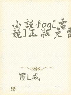 小说fog[电竞]正版免费封面
