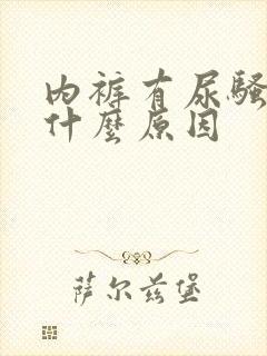 内裤有尿骚味是什么原因