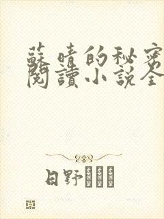 苏晴的秘密免费阅读小说全文