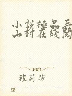 小说极品兵王混山村在线阅读