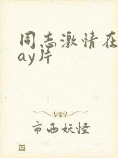 同志激情在线gay片封面