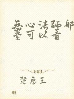 无心法师哪个平台可以看