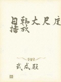 日韩大尺度在线播放