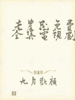 老农民免费观看全集电视剧