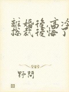 离婚后,高冷女总裁后悔了的