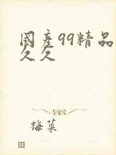 国产99精品久久久