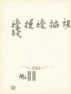 边摸边插视频在线