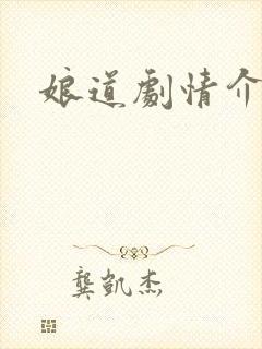 娘道剧情介绍封面