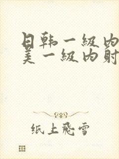 日韩一级内射欧美一级内射