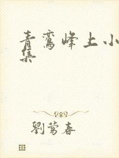 青鸾峰上小说合集