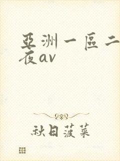 亚洲一区二区午夜av