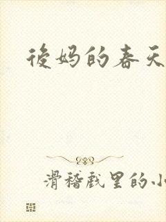 后妈的春天志文封面