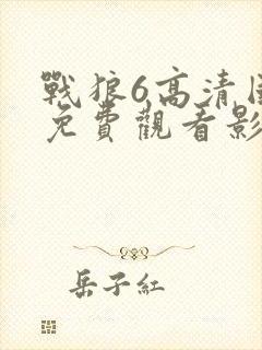 战狼6高清国语免费观看影视封面