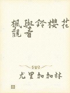 枫与铃樱花免费观看