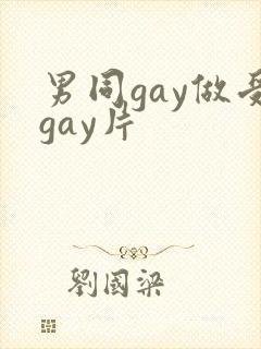 男同gay做受gay片