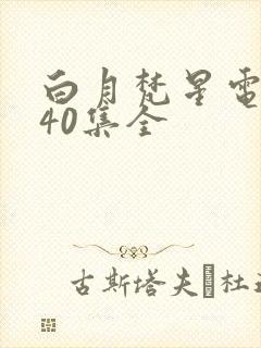 白月梵星电视剧40集全